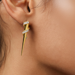 Obsidia Earrings - White